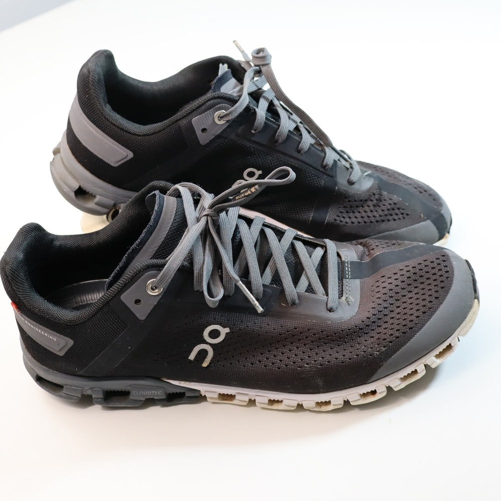On Running Cloud X Shoes Mens 9.5 Black Asphalt Training Sneakers 45.99229